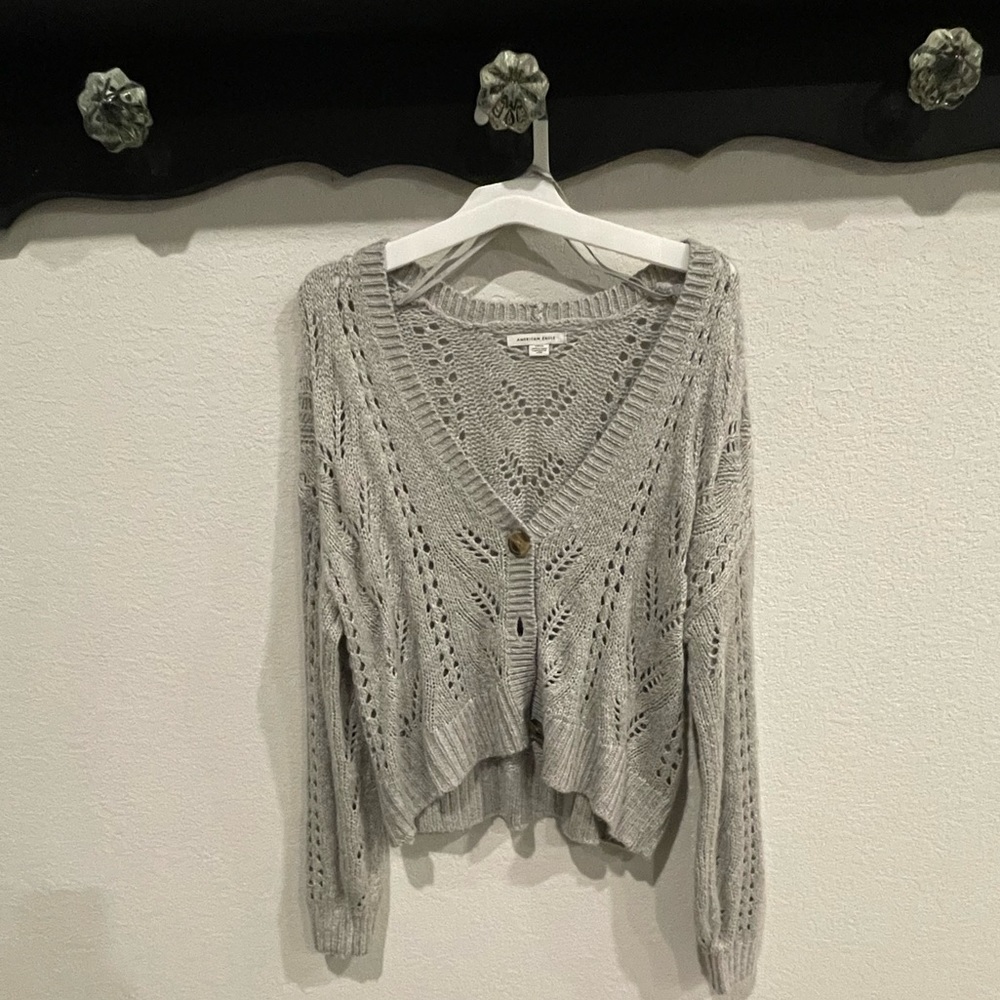 american eagle crop top sweater